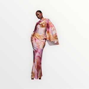 Elegant Floral Maxi Dress